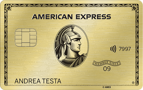 CARTA DI CREDITO ORO AMERICAN EXPRESS