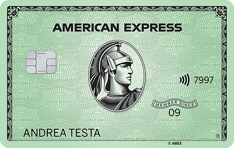 CARTA DI CREDITO VERDE AMERICAN EXPRESS